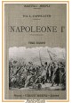 NAPOLEONE I di Licurgo Cappelletti 1916 Hoepli manuale libro Biografia con foto