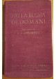 NELLA RUSSIA DI DOMANI Oppenheim romanzo Treves Treccani Tumminelli 1932 Libro