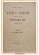 NOTIZIE E DOCUMENTI RIGUARDANTI LA STORIA DI ACQUAVIVA DELLE FONTI volume I 1904