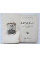 NOVELLE di Edmondo De Amicis 1923 Attilio Barion libro racconti