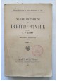 NUOVE QUESTIONI DI DIRITTO CIVILE Gabba 2 volumi 1912 Fratelli Bocca Libro legge