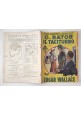 O RATOR IL TACITURNO di Edgar Wallace 1940 Mondadori libro giallo d'epoca antico