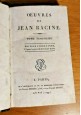 OEUVRES di Jean Racine Volume III libro antico 1799 teatro francese originale 