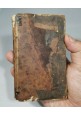 OEUVRES volume 1 di le chevalier de Bert 1785 Hardouin Gattey libro antico 