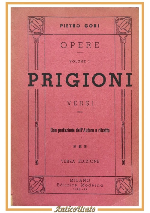 OPERE COMPLETE di Pietro Gori 12 volumi su 14 1946 Editrice Moderna Libro Canti