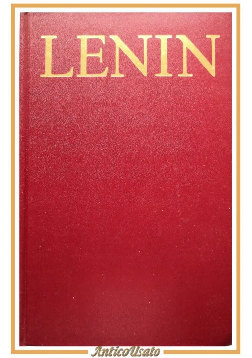 OPERE SCELTE di Vladimir Ilic Lenin 1976 Editori Riuniti Libro comunismo Nicolai