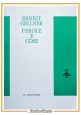 PAROLE E COSE di Ernest Gellner 1971 Il Saggiatore Libro