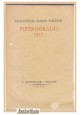 PIETROGRADO 1917 di Francesco Maria Taliani 1935 Mondadori libro prima guerra