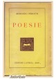 POESIE di Armando Perotti 1926 Laterza editore Bari