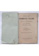 PRIME NOZIONI DI GRAMMATICA ITALIANA per III elementare Borgogno 1916 Libro