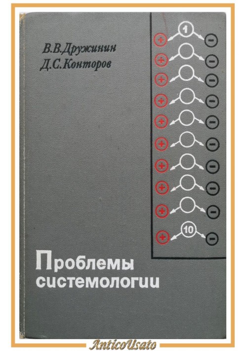 PROBLEMI DI SISTEMOLOGIA Drujinin Kontorov 1976 Radio Sovietico Libro cirillico