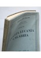 PUGLIA LUCANIA CALABRIA 1937 Touring Club Italiano libro attraverso l'Italia