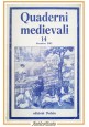 QUADERNI MEDIEVALI Numero 14 dicembre 1982 Edizioni Dedalo libri rivista