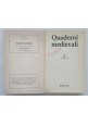 QUADERNI MEDIEVALI Numero 2 dicembre 1976 Dedalo Libri rivista