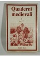 QUADERNI MEDIEVALI numero 1 giugno 1976 Dedalo RIVISTA STORIA LIBRO Bari