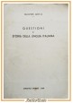 QUESTIONI DI STORIA DELLA LINGUA ITALIANA Salvatore Gentile Libro Adriatica