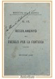 REGOLAMENTO DI ESERCIZI PER LA FANTERIA Numero 17 1914 Voghera Libro militare