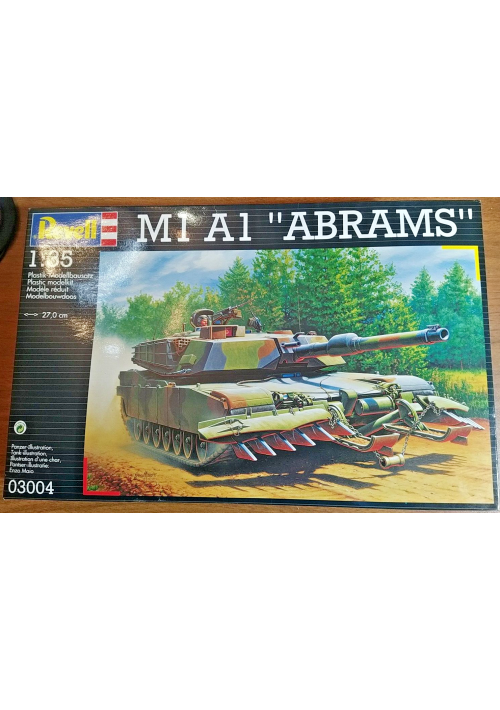 REVELL 1:35 M1 A1 ABRAMS Carro Armato Modellino plastica Tank soldatini II ww