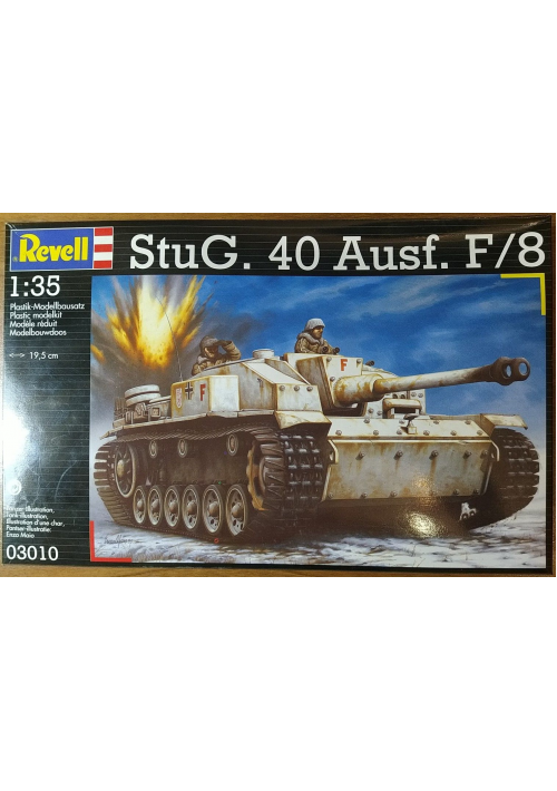 REVELL 1:35 STUG 40 AUSF F/8 Carro Armato Modellino plastica Tank soldatini IIww