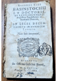 RICARDI VITI ad leges decemvirorum in duodecim tabulis 1598 Libro antico juris