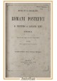 RITRATTI E BIOGRAFIE DEI ROMANI PONTEFICI di Luigi Tripepi Volume I 1879 Libro