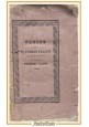 SATIRE di Persio Flacco traduzione del cavalier Vincenzo Monti 1828 libro antico