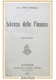 SCIENZE VARIE 7 volumi insieme 1918 1922 Giusti Finanze statistica diritto libro