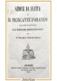 SIMONE DA NANTUA O IL MERCANTE FORANEO di Antonio Parisi 1855 Biondo Libro antic