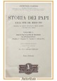 STORIA DEI PAPI nel rinascimento Pio II di Ludovico Pastor volume I 1925 Libro