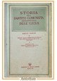 STORIA DEL PARTITO COMUNISTA BOLSCEVICO DELL'URSS 1949 Libro Breve Corso PCUS