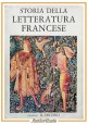 STORIA DELLA LETTERATURA FRANCESE volume 1 di Pierre Brunel 1974 Delfino Libro