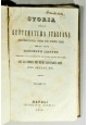 ESAURITO - STORIA DELLA LETTERATURA ITALIANA volume 3 di Giuseppe Maffei 1849 libro antico