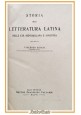 STORIA DELLA LETTERATURA LATINA 3 volumi 1942 Vallardi Libri Salvatorelli Ussani