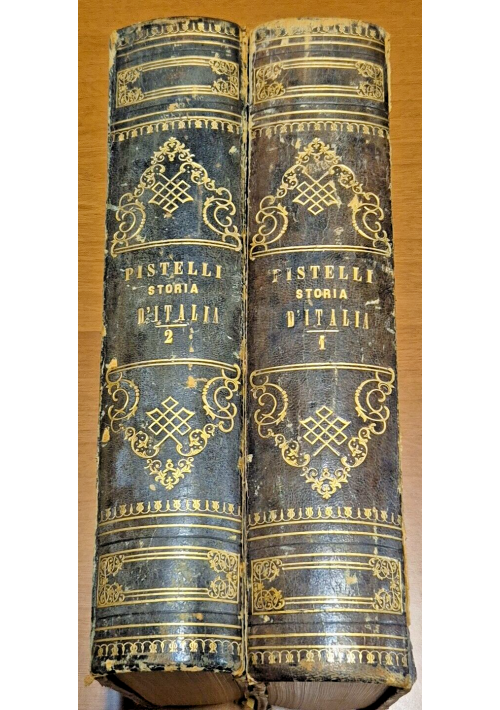 STORIA D'ITALIA dal 1815 fino alla promulgazione del Regno d'Italia 1864 2 libri