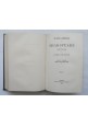 TEATRO DI SHAKESPEARE volume 4 e 5 Enrico IV VI Riccardo II III 1859 UTET Libro