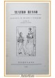 ESAURITO - TEATRO RUSSO raccolta drammi e commedie di Ettore Lo Gatto 1955 Bompiani Libro