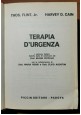 TERAPIA D’URGENZA di T Flint Jr e D Cain 1973 Piccin libro medicina usato