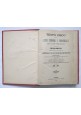 TESTO UNICO DELLA LEGGE COMUNALE E PROVINCIALE 1889 Maj e Malnati Libro antico