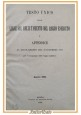 TESTO UNICO LEGGI RECLUTAMENTO REGIO ESERCITO + APPENDICE ISTRUZIONE 1882 libro