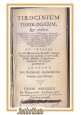 TIROCINIUM THEOLOGICUM Balthassare Francolino 1729 Libro Antico Teologia