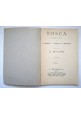 TOSCA di Sardou Illica Giacosa musica di Puccini 1935 Ricordi Libretto Opera