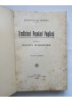 TRADIZIONI POPOLARI PUGLIESI di Saverio La Sorsa Canti D'amore 2 volumi Libro