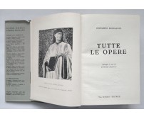 TUTTE LE OPERE di Giovanni Boccaccio a cura Vittore Branca 1974 La Scuola Libro