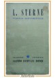 VIAGGIO SENTIMENTALE DI YORICK di Laurence Sterne 1944 Bompiani Libro romanzo