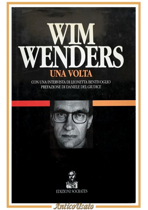 WIM WENDERS UNA VOLTA 1994 Edizioni Socrates Libro intervista di Bentivoglio