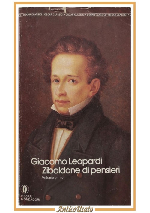 ZIBALDONE DEI PENSIERI di Giacomo Leopardi 2 volumi completo 1983 Mondadori Libro